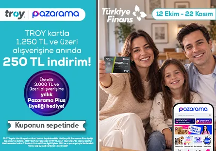 Happy Kredi Kartı & TROY: Pazarama'da İndirim!