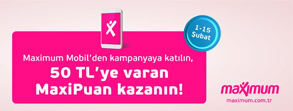 Hepsiburada’da 50 TL’ye varan MaxiPuan!