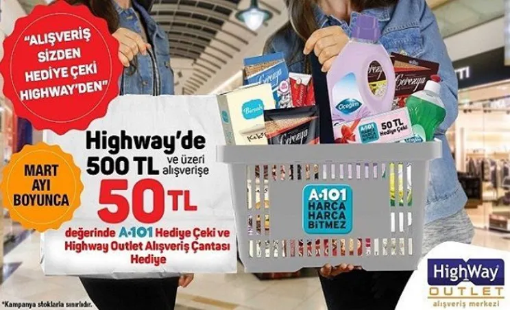 Highway'de harcadıkça kazandırıyor! Highway'de harcadıkça kazandırıyor!