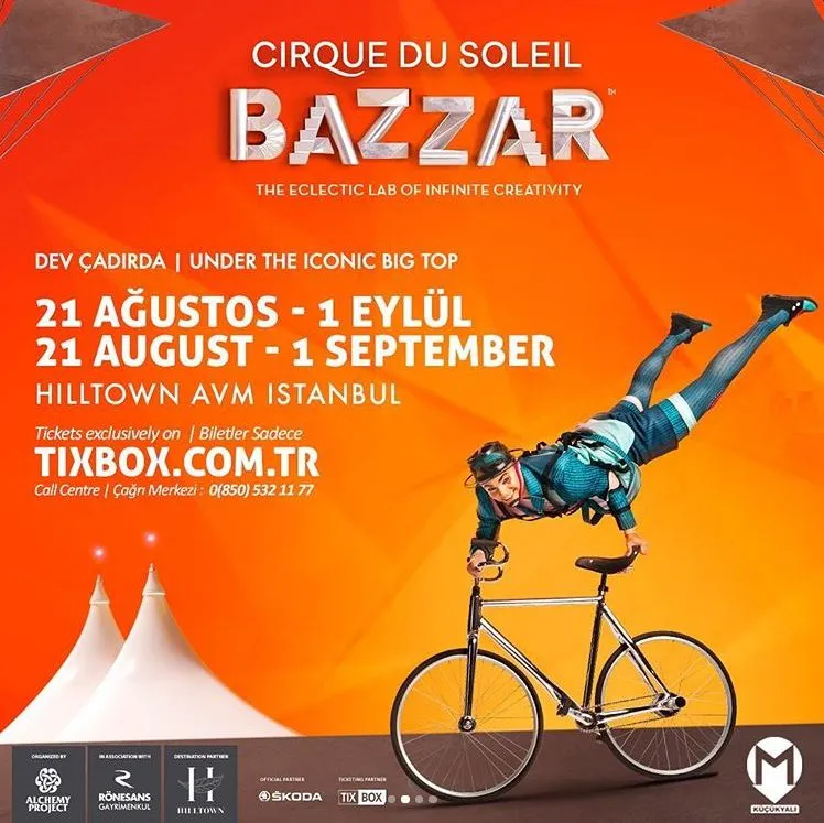 Hiltown AVM’de Cirque du Soleil Bazzar Gösterisi!