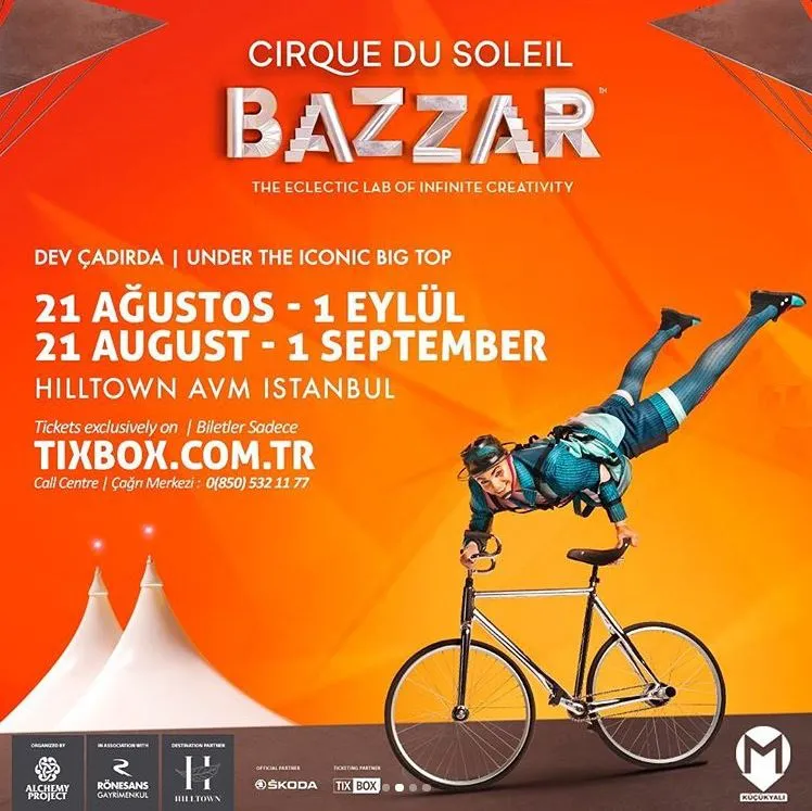 Hiltown AVM’de Cirque du Soleil Bazzar Gösterisi! Hiltown AVM’de Cirque du Soleil Bazzar Gösterisi!