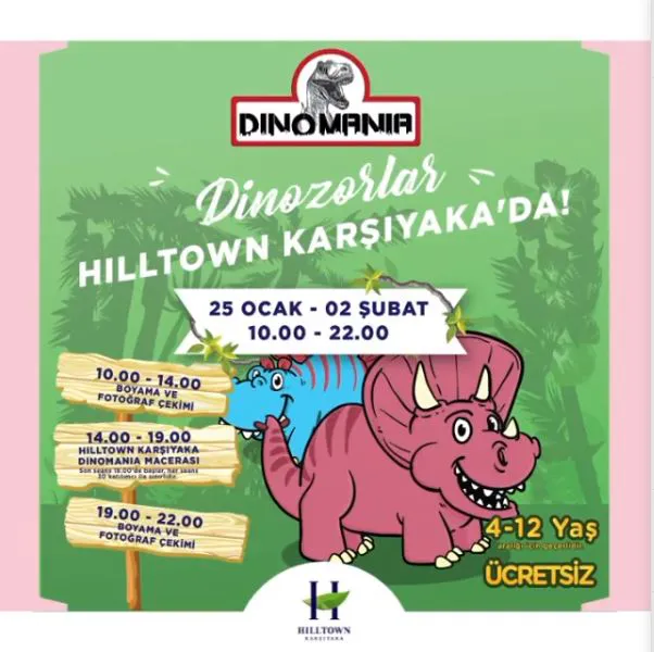 Dinazorlar Hilltown Karşıyaka'da!