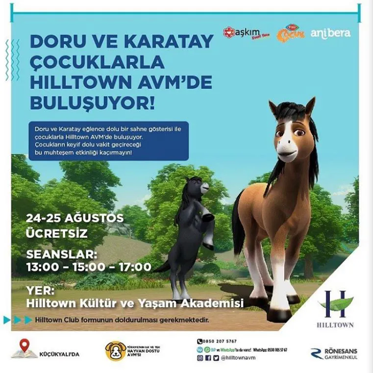 Hilltown AVM’de Doru ve Karatay Etkinliği
