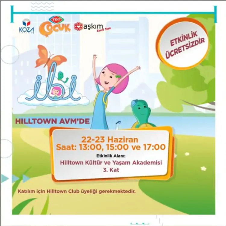 İbi ile Tosi Hilltown AVM'de! İbi ile Tosi Hilltown AVM'de!