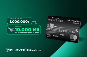 Kuveyt Türk Miles&Smiles ile Hisse Senedi İşlemlerinde Mil Yağmuru!