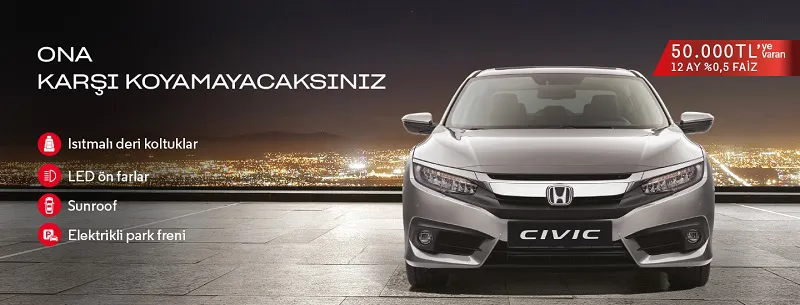 Honda Civic Sedan'a Karşı Koyamayacaksınız