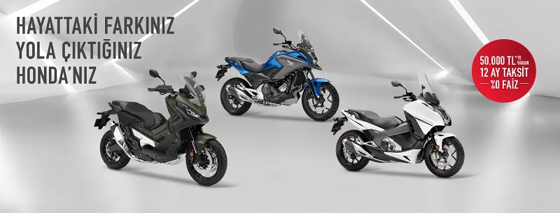 Hayattaki Farkınız Yola Çıktığınız Honda'nız! Hayattaki Farkınız Yola Çıktığınız Honda'nız!