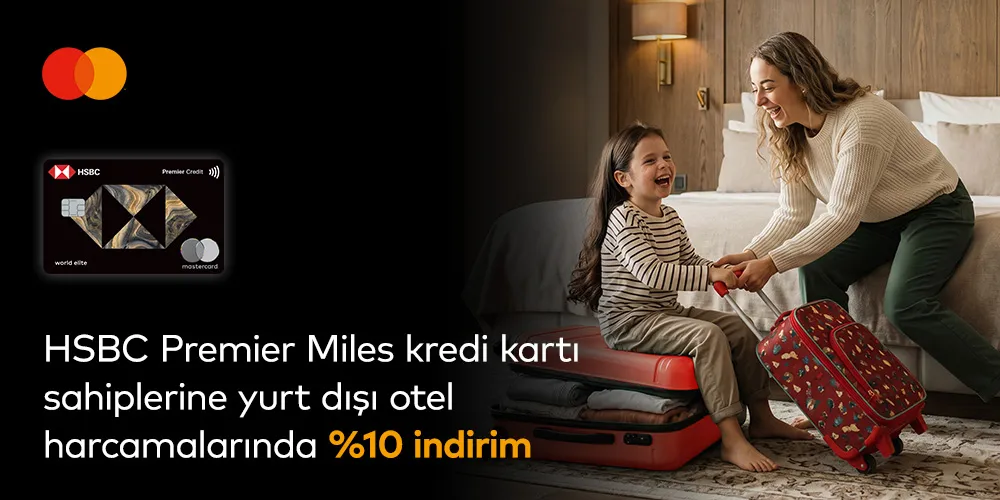 HSBC Premier ile Yurt Dışı Otel İndirimi
