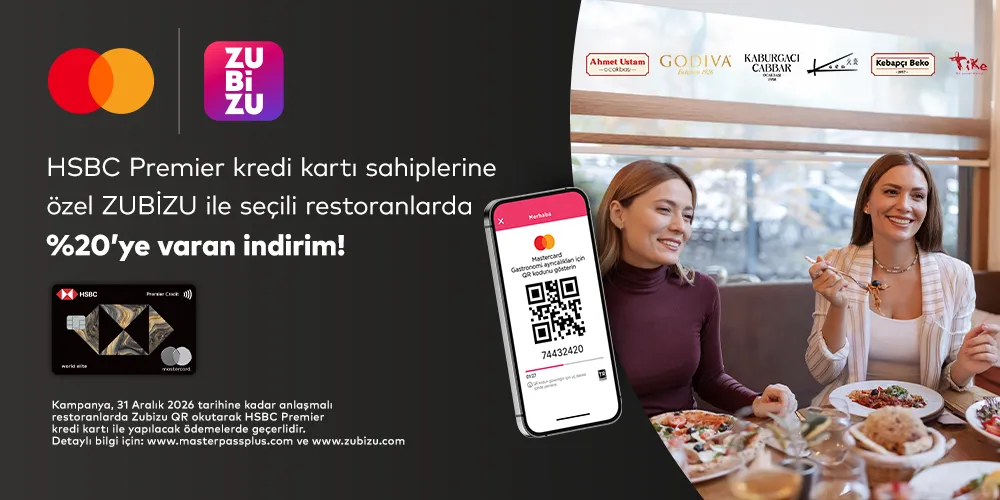 HSBC Premier ZUBİZU İndirimi: %20'ye Varan Avantaj!