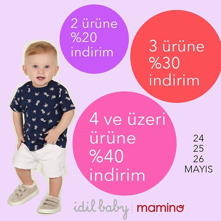 İdil Baby&Mamino Bayram Fırsatları! İdil Baby&Mamino Bayram Fırsatları!