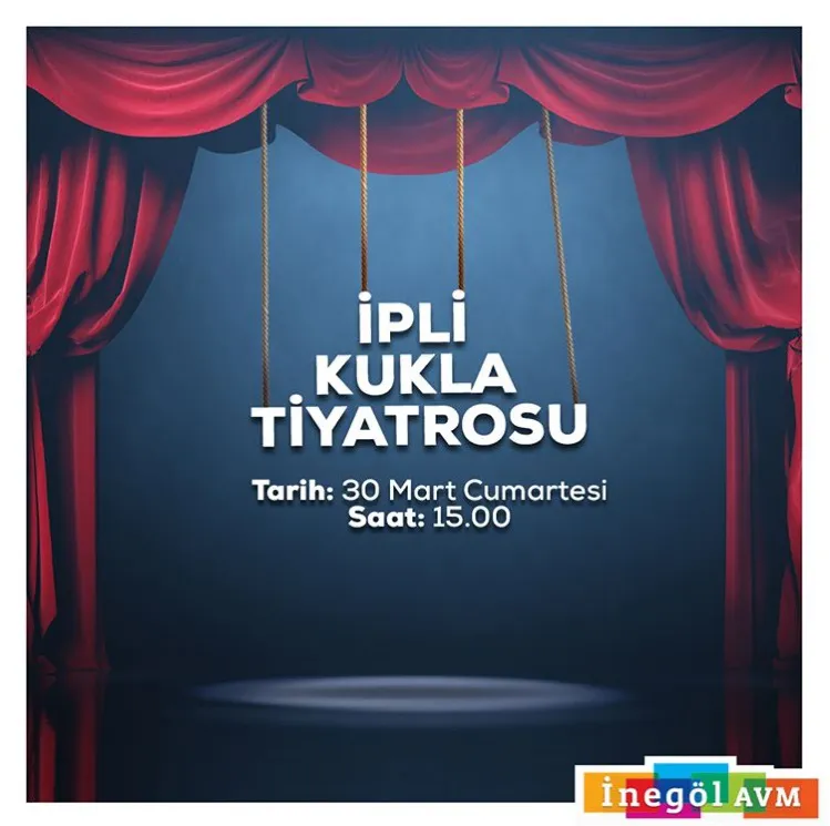 İnegöl AVM İpli Kukla Gösterisi! İnegöl AVM İpli Kukla Gösterisi!