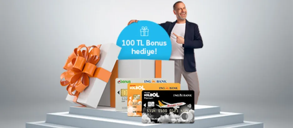 ING Kredi Kartı Alanlar Hediye Bonus Kazanıyor!