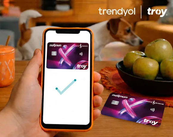 İş Bankası TROY Kart ile Trendyol'da 300 TL İndirim Fırsatı! Mağaza alışverişini cebinde tut.