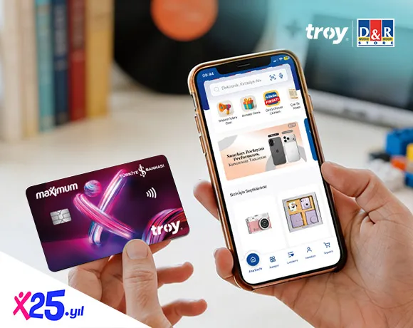 İş Bankası TROY ile D&R'de Bin TL İndirim!