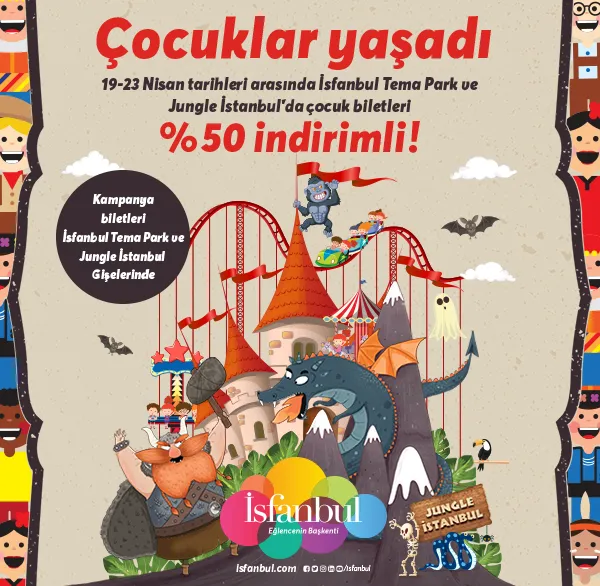 23 Nisan'da İsfanbul'a gelen çocuklar yaşadı!