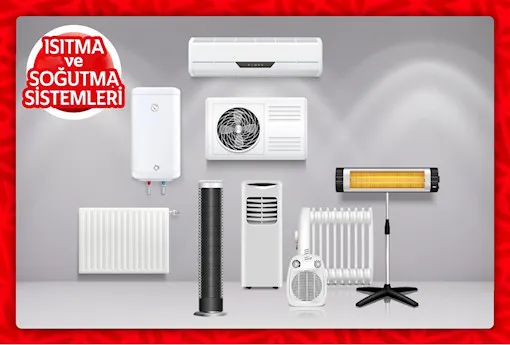 
                    Isıtma ve Soğutma Sistemlerinde +3 Taksit