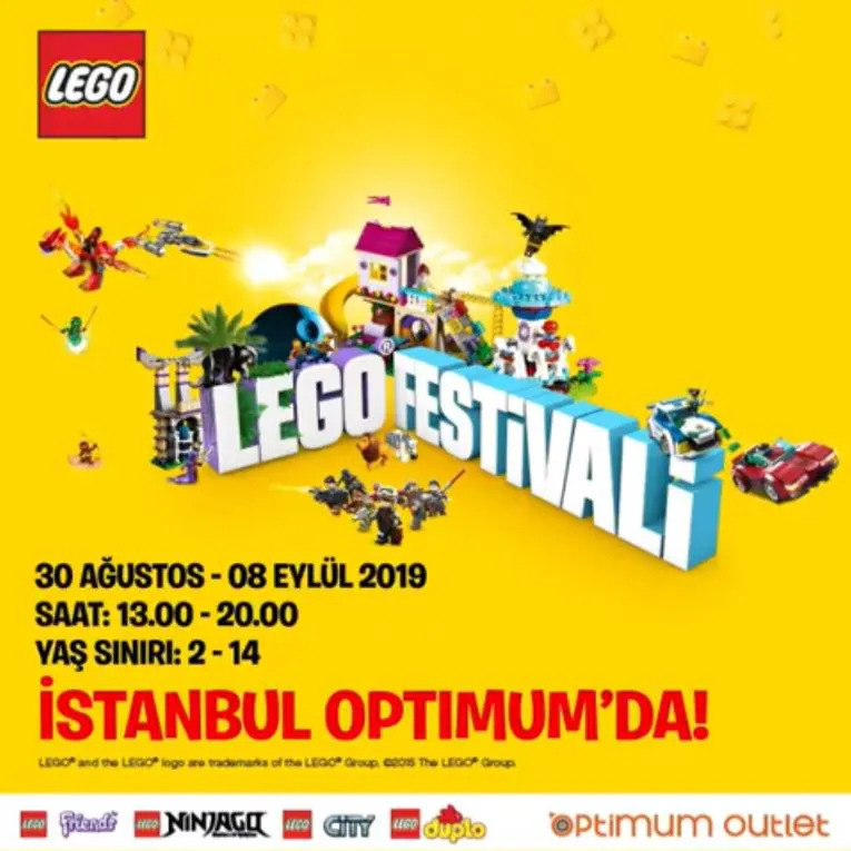 İstanbul Optimum Lego Festivali!
