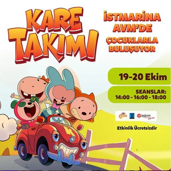 İstmarina AVM Kare Takımı Müzikal Etkinliği! İstmarina AVM Kare Takımı Müzikal Etkinliği!