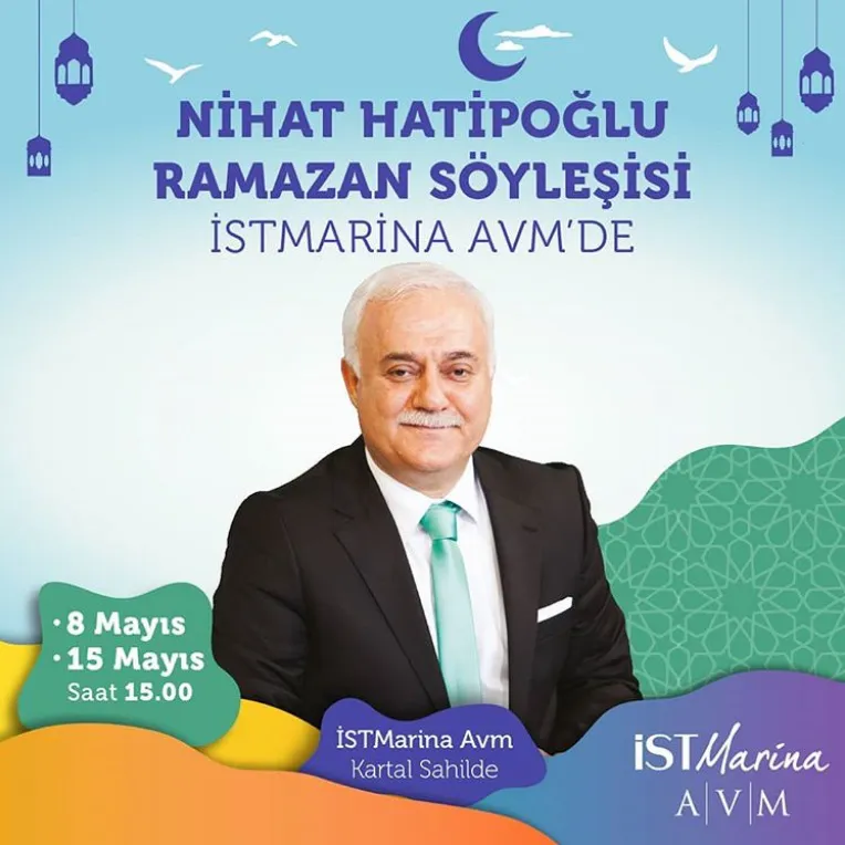 Nihat Hatipoğlu Ramazan Söyleşisi İstMarina AVM'de!