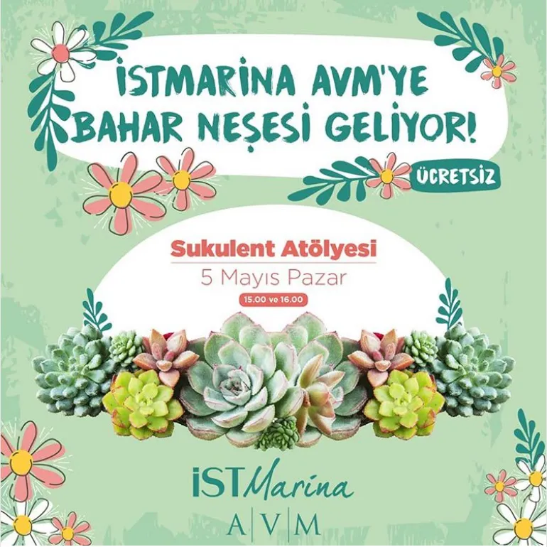 İstmarina AVM Sulukent Atölyesi! İstmarina AVM Sulukent Atölyesi!