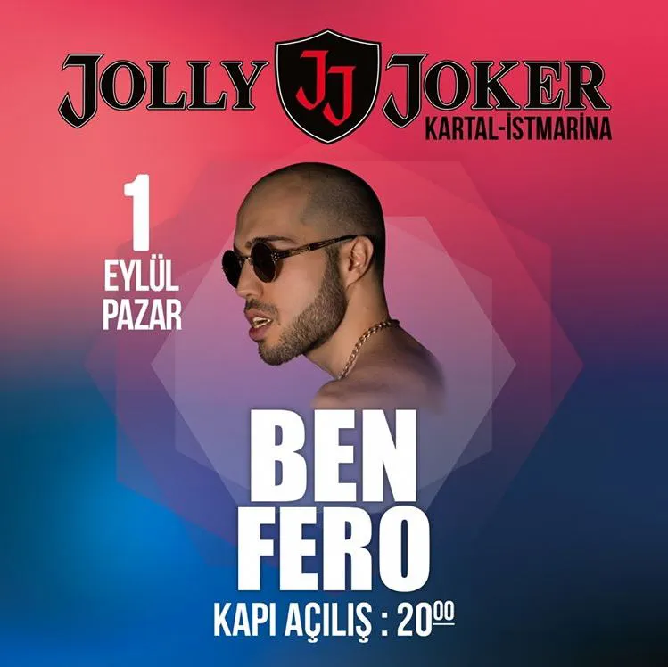 İstMarina Jolly Joker Ben Fero Konseri! İstMarina Jolly Joker Ben Fero Konseri!