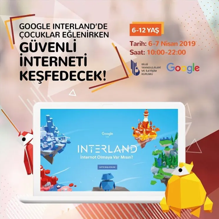 Google Interland'de Çocuklar Eğlenirken Güvenli İnterneti Keşfedecek!