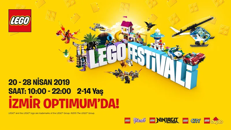 İzmir Optimum Lego Festivali!