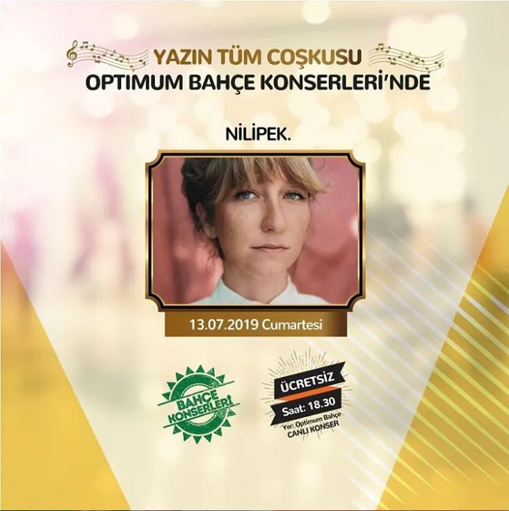 İzmir Optimum Nilpek Konseri! İzmir Optimum Nilpek Konseri!