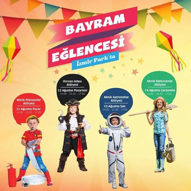 İzmir Park'ta bayram eğlencesini kaçırma!