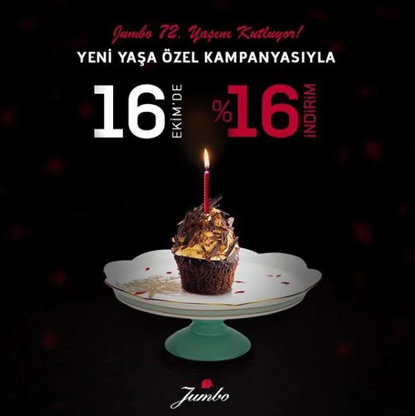 Jumbo yeni yaşını özel kampanyayla kutluyor! Jumbo yeni yaşını özel kampanyayla kutluyor!