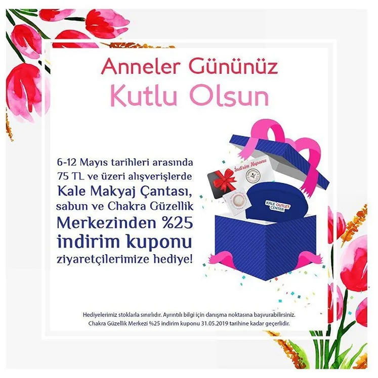Kale’de anneler günü hediyelerinizi vermeye başladık! Kale’de anneler günü hediyelerinizi vermeye başladık!