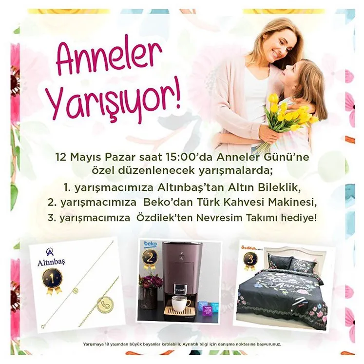 Kale Outlet Center'da Anneler Yarışıyor!