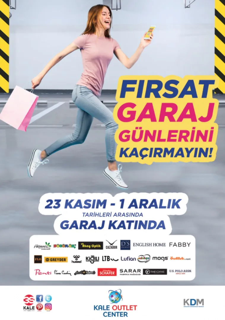 Kale Outlet Center Fırsat Garaj Günlerini Kaçırmayın!