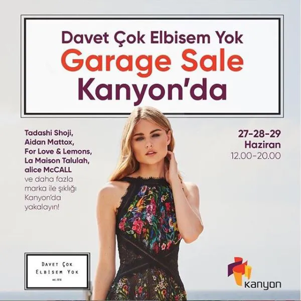 Kanyon Garage Sale!
