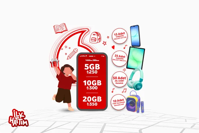 Vodafone Karne Hediyeleri Çekilişi | İlk Hattım