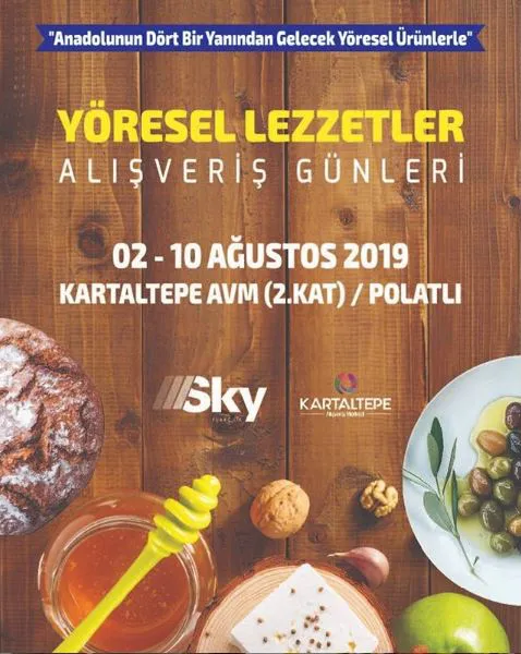 Kartaltepe Avm Yöresel lezzetler Alışveriş günleri!