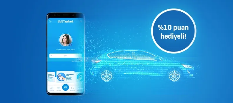 Kaskonuzu Yapı Kredi Mobil ve Bireysel İnternet Şubesi'nden kolayca alın!