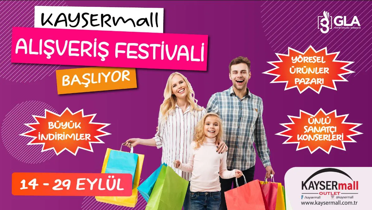 KAYSERmall Alışveriş Festivali! KAYSERmall Alışveriş Festivali!