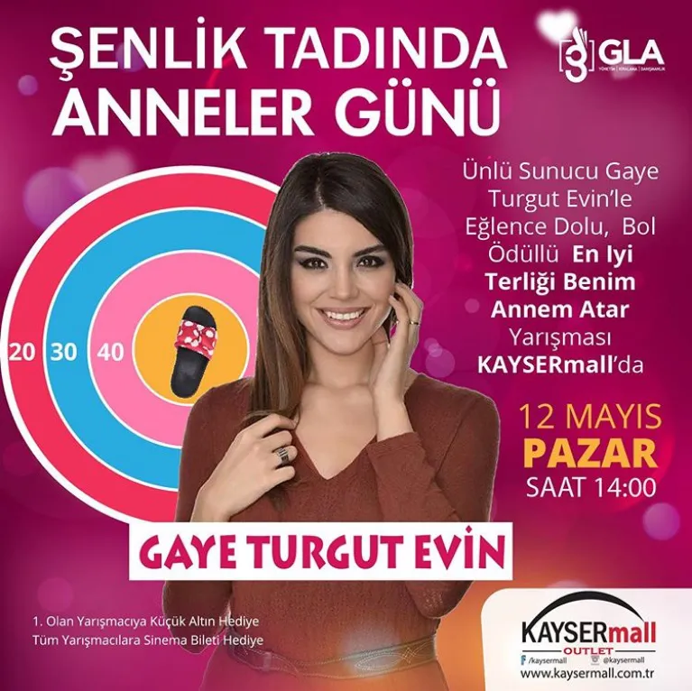 Anneler gününde harika bir eğlence KAYSERmall’da sizi bekliyor.