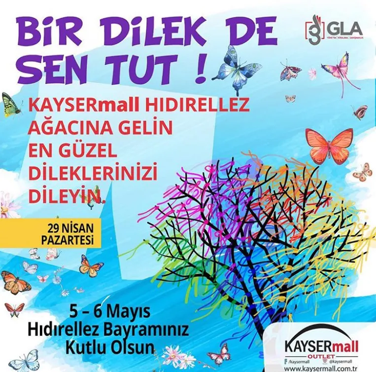 KayserMall'da Bir Dilek de Sen Tut! KayserMall'da Bir Dilek de Sen Tut!