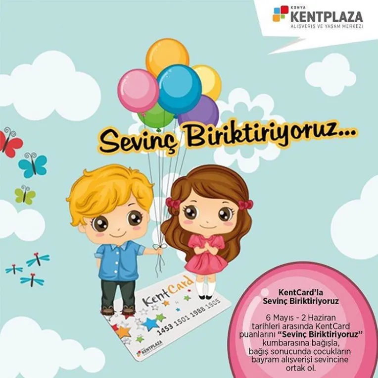 Kentplaza'da sevinç biriktiriyoruz.