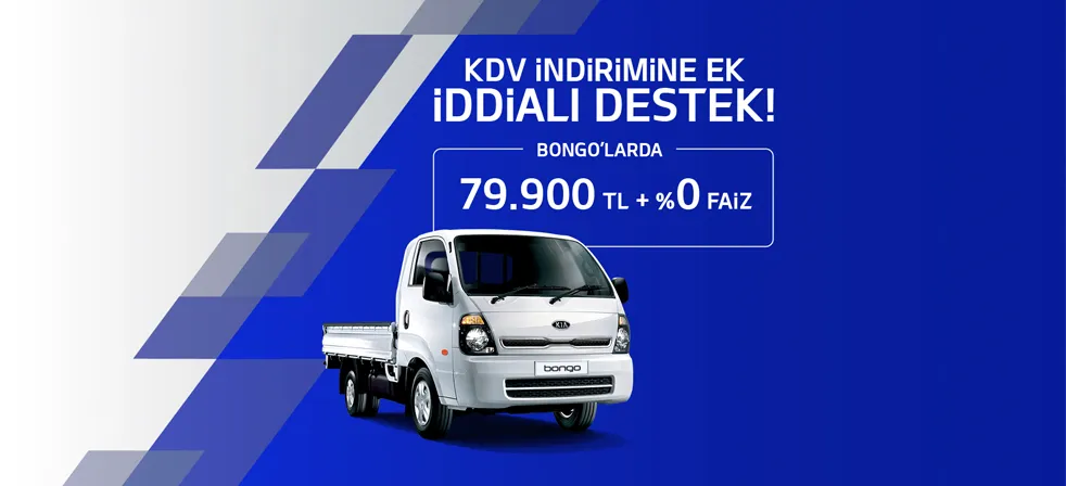 Bongo'larda KDV İndirimine Ek İddialı Destek! Bongo'larda KDV İndirimine Ek İddialı Destek!
