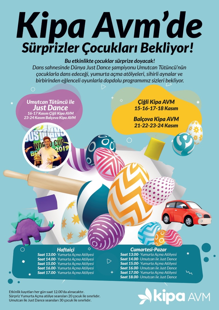 Kipa AVM'de Sürprizler Çocukları Bekliyor! Kipa AVM'de Sürprizler Çocukları Bekliyor!