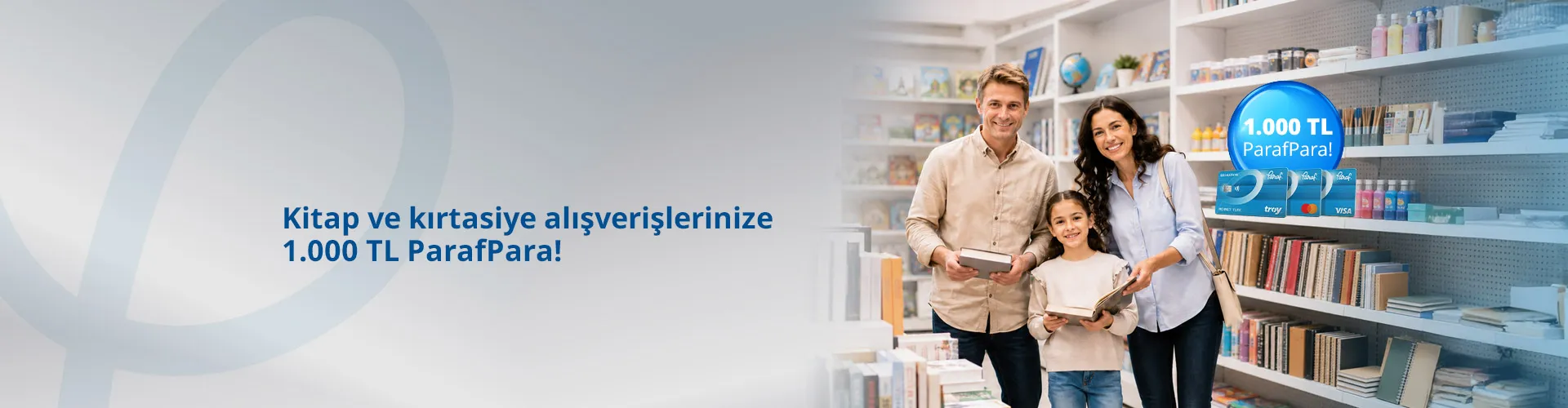 ParafPara ile Kitap ve Kırtasiye İndirimi