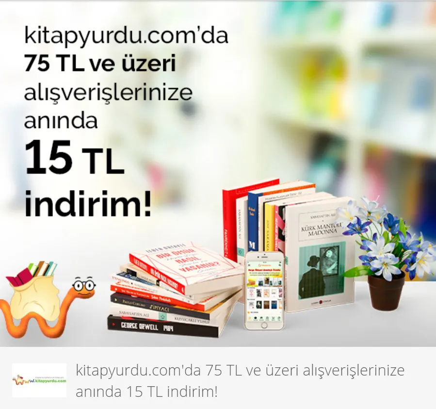 kitapyurdu.com'da BKM Express ile 15 TL indirim! kitapyurdu.com'da BKM Express ile 15 TL indirim!