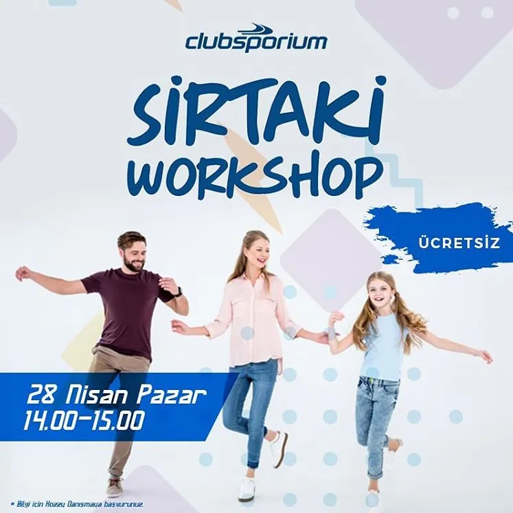 Sirtaki Workshop ile Yunan esintilerini Kozzy’de hissedin! Sirtaki Workshop ile Yunan esintilerini Kozzy’de hissedin!