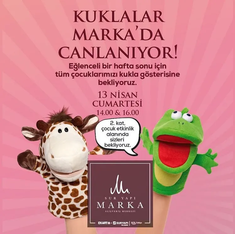 Kuklalar Marka’da Canlanıyor!