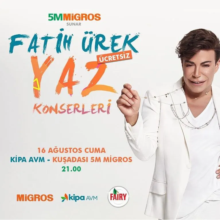 Kuşadası Kipa AVM Fatih Ürek Konseri!
