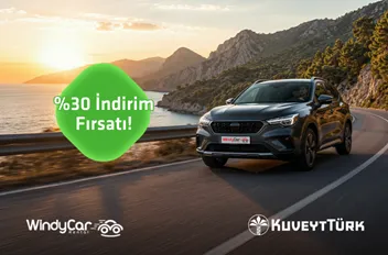 Kuveyt Türk x Windy Car: %30 İndirimle Araç Kiralayın!