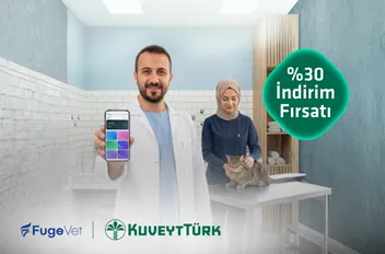 Kuveyt Türk Müşterilerine Özel: FugeVet Dijital Veteriner Klinik Yönetiminde %30 İndirim Fırsatı